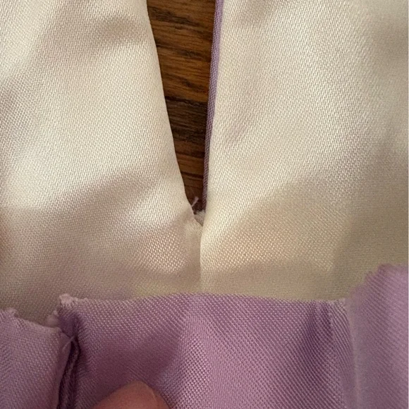 Jessica McClintock Gunne Sax Lilac Satin Corset Top NWT Millennium 2000 Sz 5/6 - Picture 7 of 14